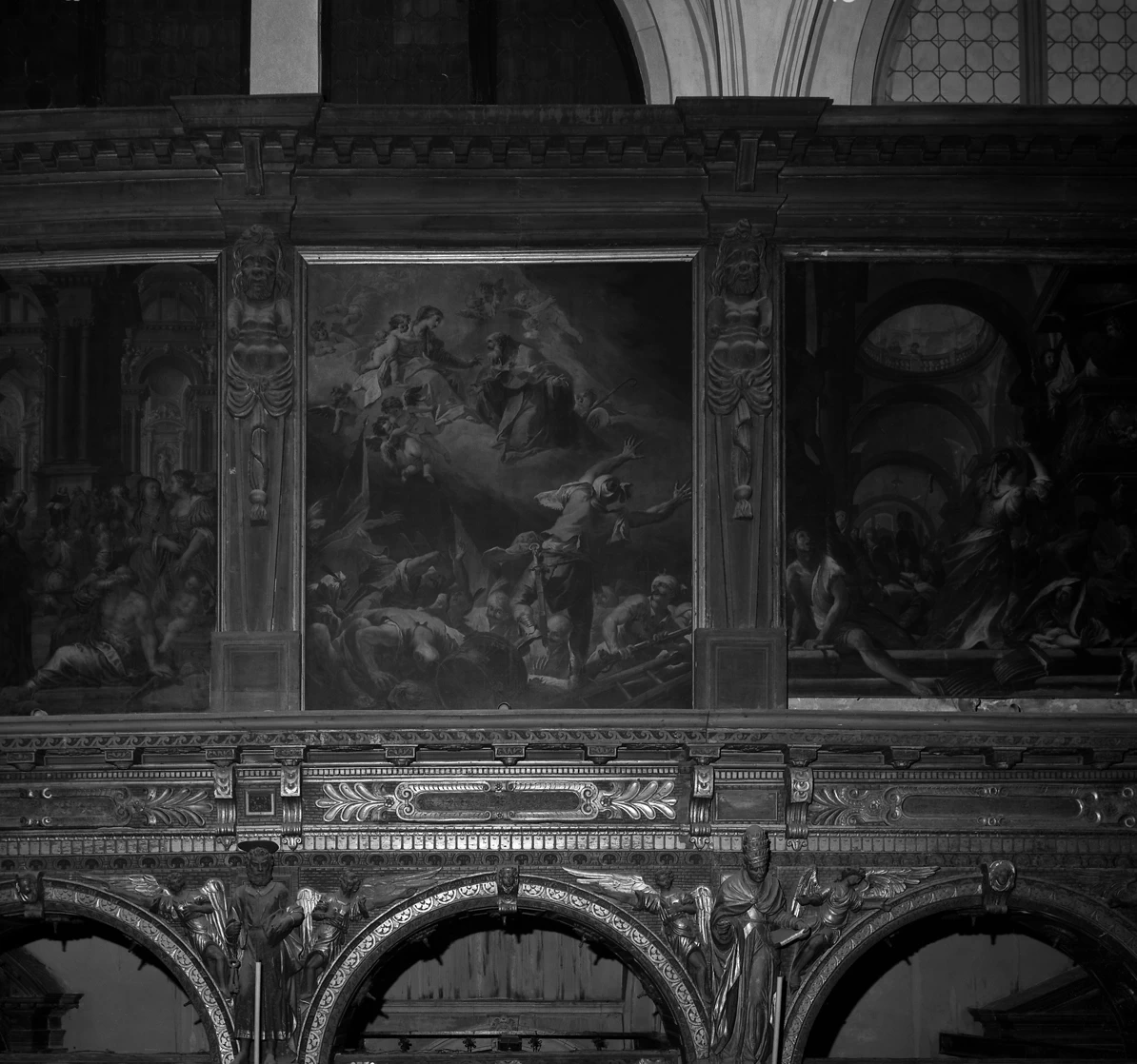 La Vergine appare ad un santo carmelitano - Chiesa di S. Maria del Carmelo, Venezia